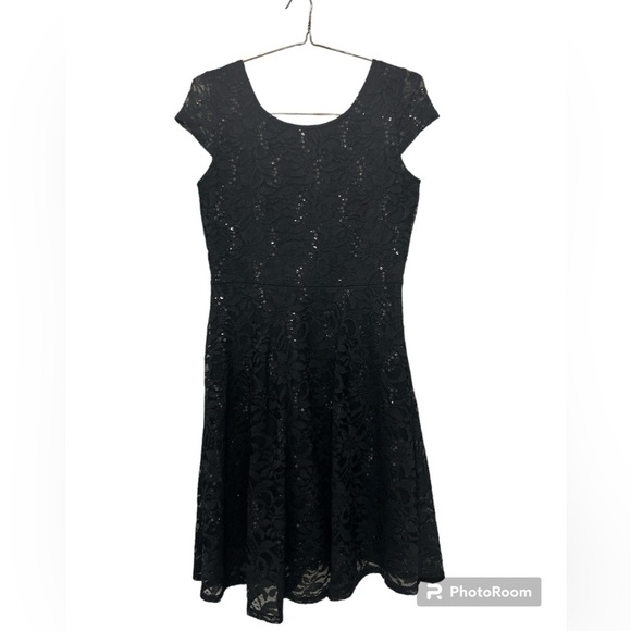 Beautiful Midi Black Dress size 10 - Picture 1 of 9